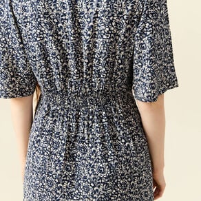 robe longue trapeze bleu femme Robe longue trapèze bleu femme