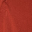 Sweat manches longues col polo marron cognac homme