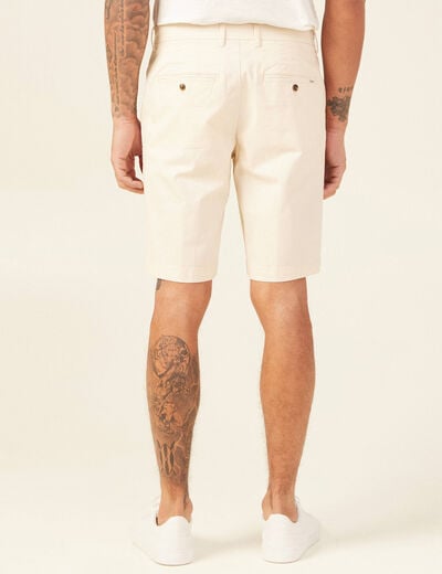 Short ecru homme