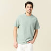 T-shirt manches courtes vert olive homme