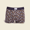 Lot 2 boxers bleu marine homme
