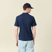 Polo manches courtes bleu marine homme