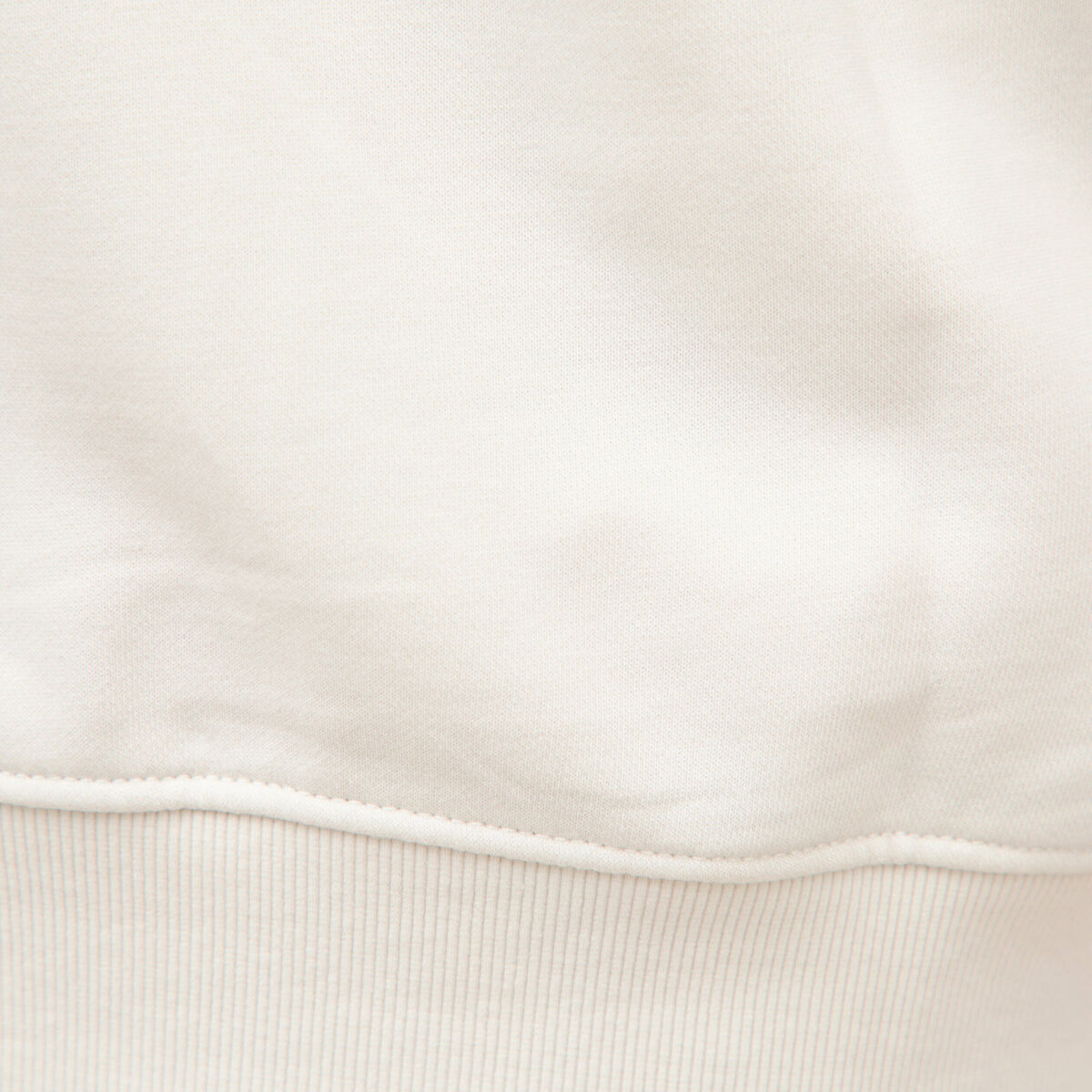Sweat col rond manches longues gris clair homme