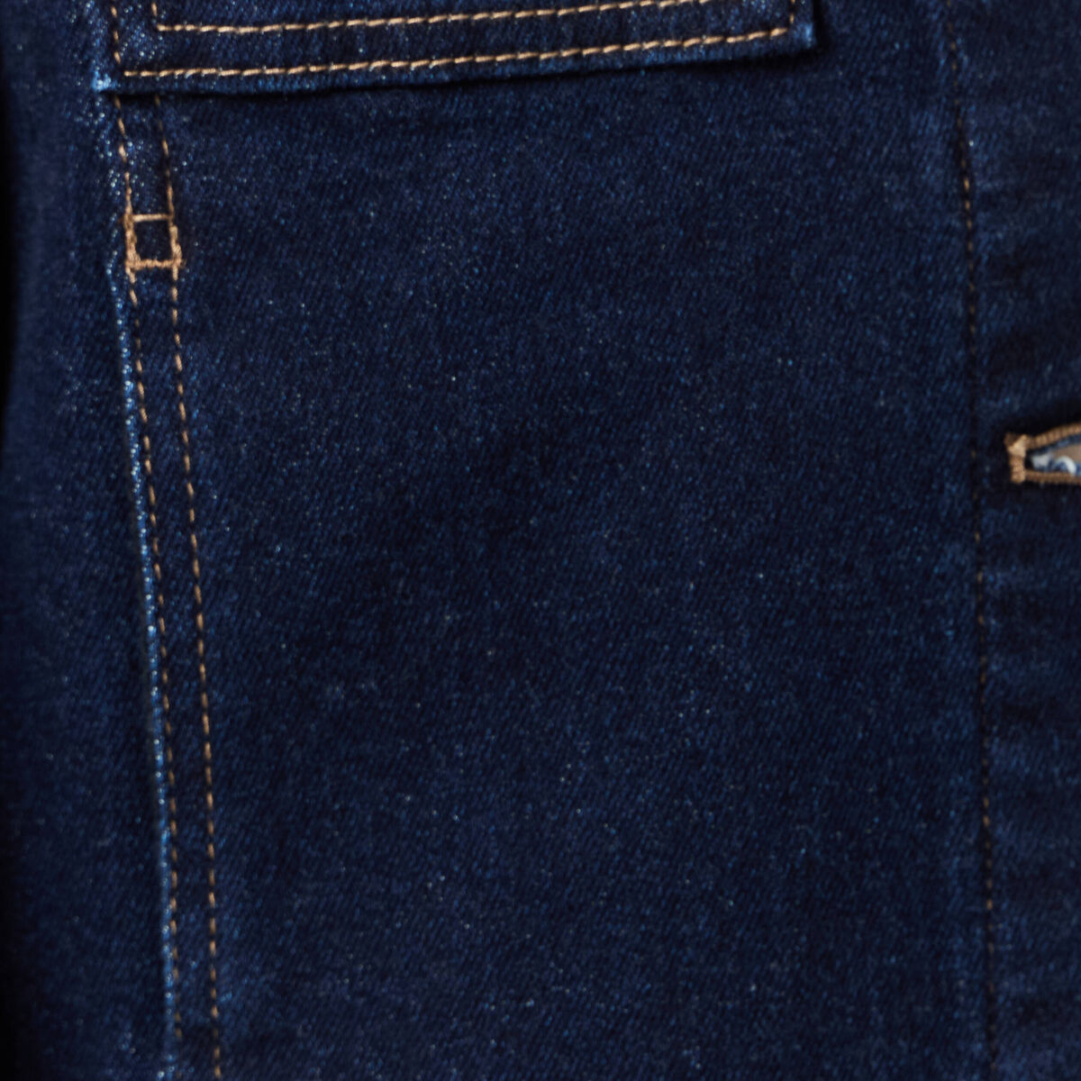 Veste en jean droite denim brut femme