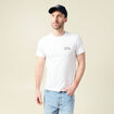 T-shirt manches courtes blanc homme