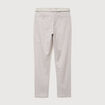 Chino coupe droite longueur 32 gris homme