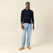 T-shirt éco-responsable bleu marine homme