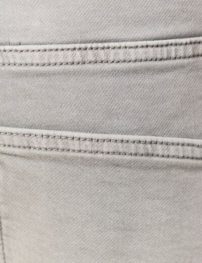 Bermuda éco-responsable denim gris homme