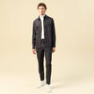 Pantalon gris fonc&eacute; homme
