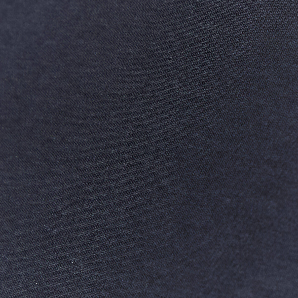 T-shirt en coton manches longues bleu marine femme