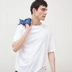 T-shirt manches courtes blanc homme
