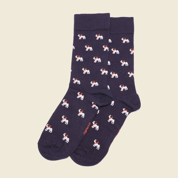 chaussettes fabriquees en france bleu fonce homme Chaussettes fabriquées en France bleu foncé homme