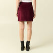 Jupe bordeaux femme