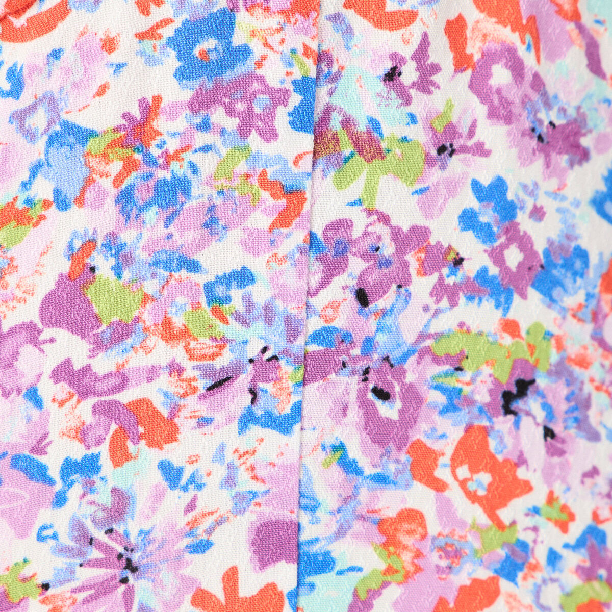 Robe longue évasée rose femme