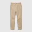 Pantalon chino slim beige homme