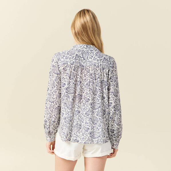 blouse manches longues blanc femme Blouse manches longues blanc femme