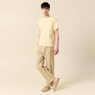 T-shirt manches courtes jaune homme