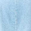 Veston sans manches en jean denim used femme