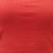 D&eacute;bardeur 2 en 1 avec brassi&egrave;re int&eacute;gr&eacute;e orange fonc&eacute; femme