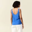 Débardeur sans manches bleu electrique femme