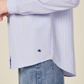 chemise eco responsable bleu ciel femme Chemise éco-responsable bleu ciel femme