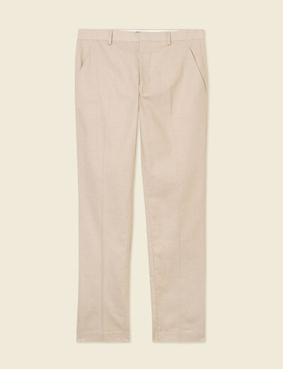 Pantalon chino gris homme