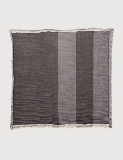 Foulard noir homme