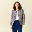 Veste éco-responsable bleu marine femme