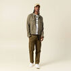 T-shirt manches courtes ecru homme