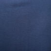 Polo cintr&eacute; en coton manches courtes bleu marine homme