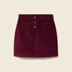 Jupe bordeaux femme