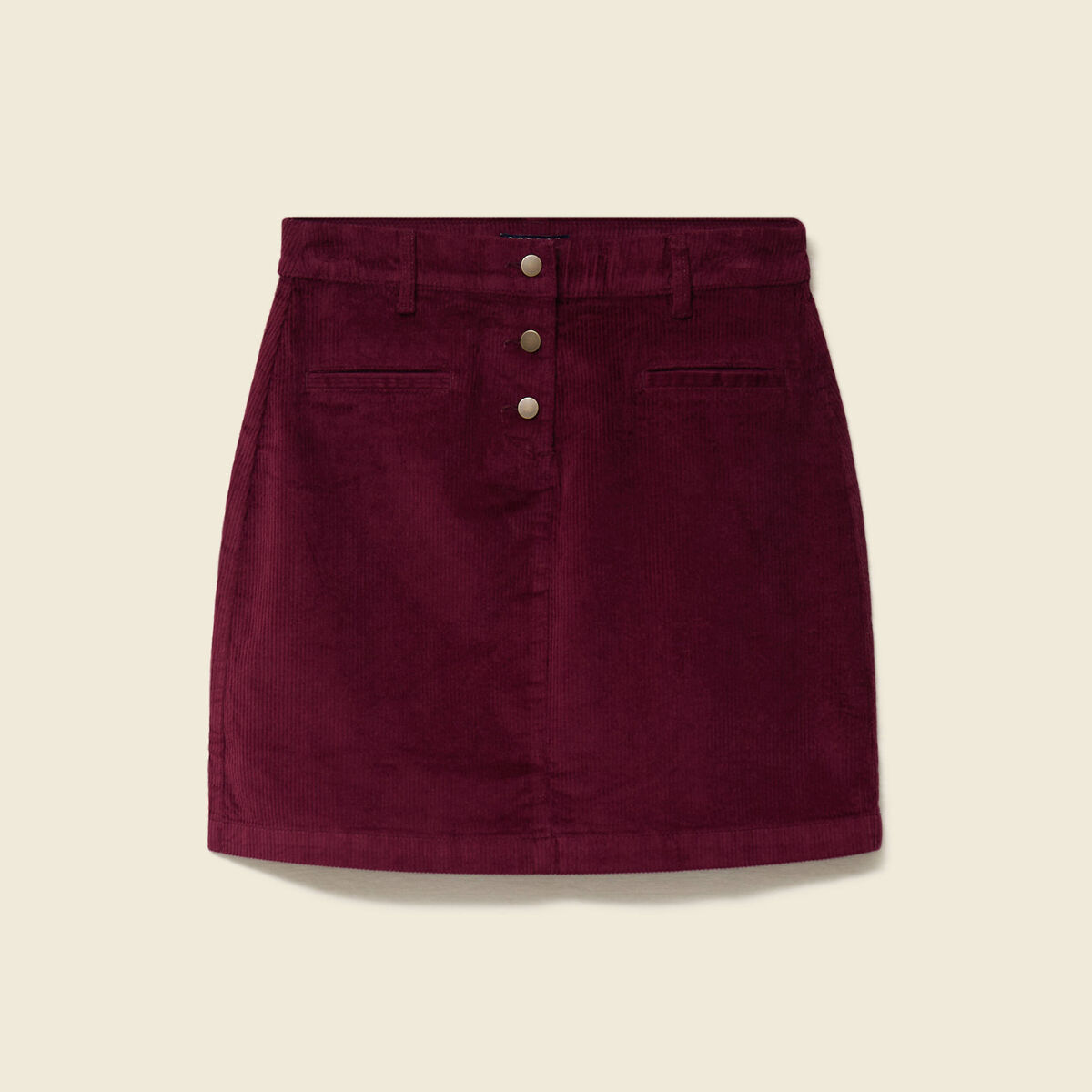 Jupe bordeaux femme