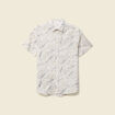 Chemise manches courtes beige homme
