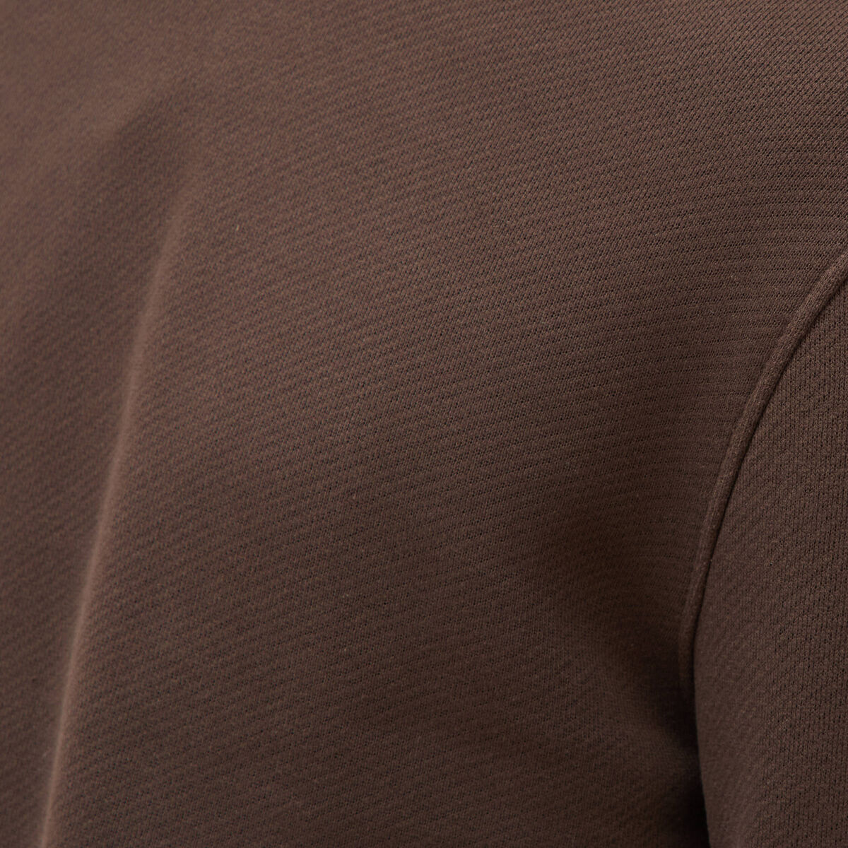 Sweat manches longues marron homme