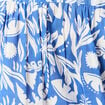 Blouse manches courtes bleu femme
