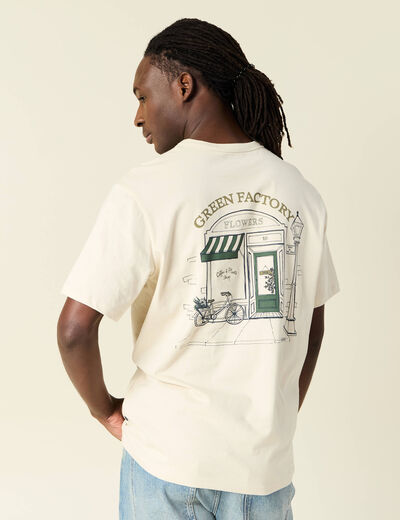 T-shirt manches courtes sable homme