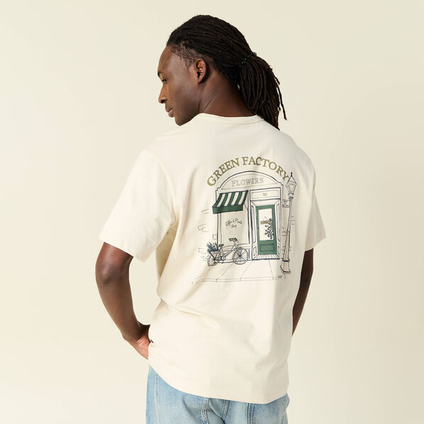 T-shirt manches courtes sable homme