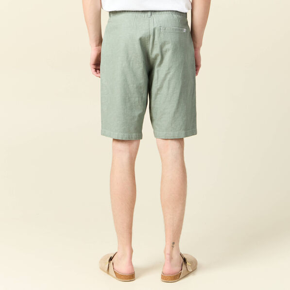 bermuda droit vert olive homme Bermuda droit vert olive homme