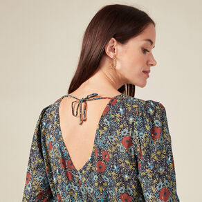 robe trapeze manches 34 noir femme Robe trapèze manches 3/4 noir femme