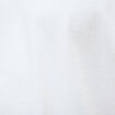 T-shirt droit en coton manches longues blanc homme
