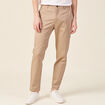 Pantalon chino cropped beige homme
