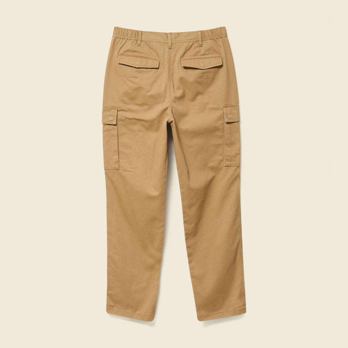 Cargo coupe battle en coton vert kaki homme