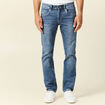 Jeans straight ultra stretch denim stone homme