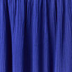 Robe évasée poitrine crochet bleu violet femme