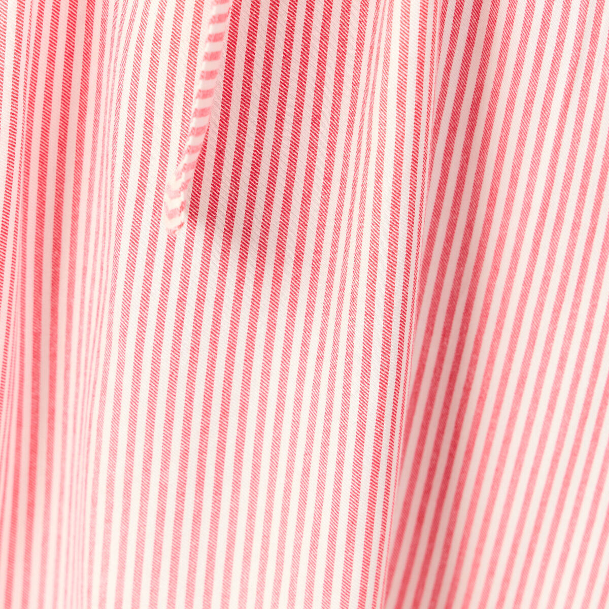 Robe chemise éco-responsable rouge femme