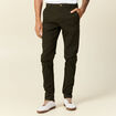 Pantalon chino longueur 32 vert kaki homme