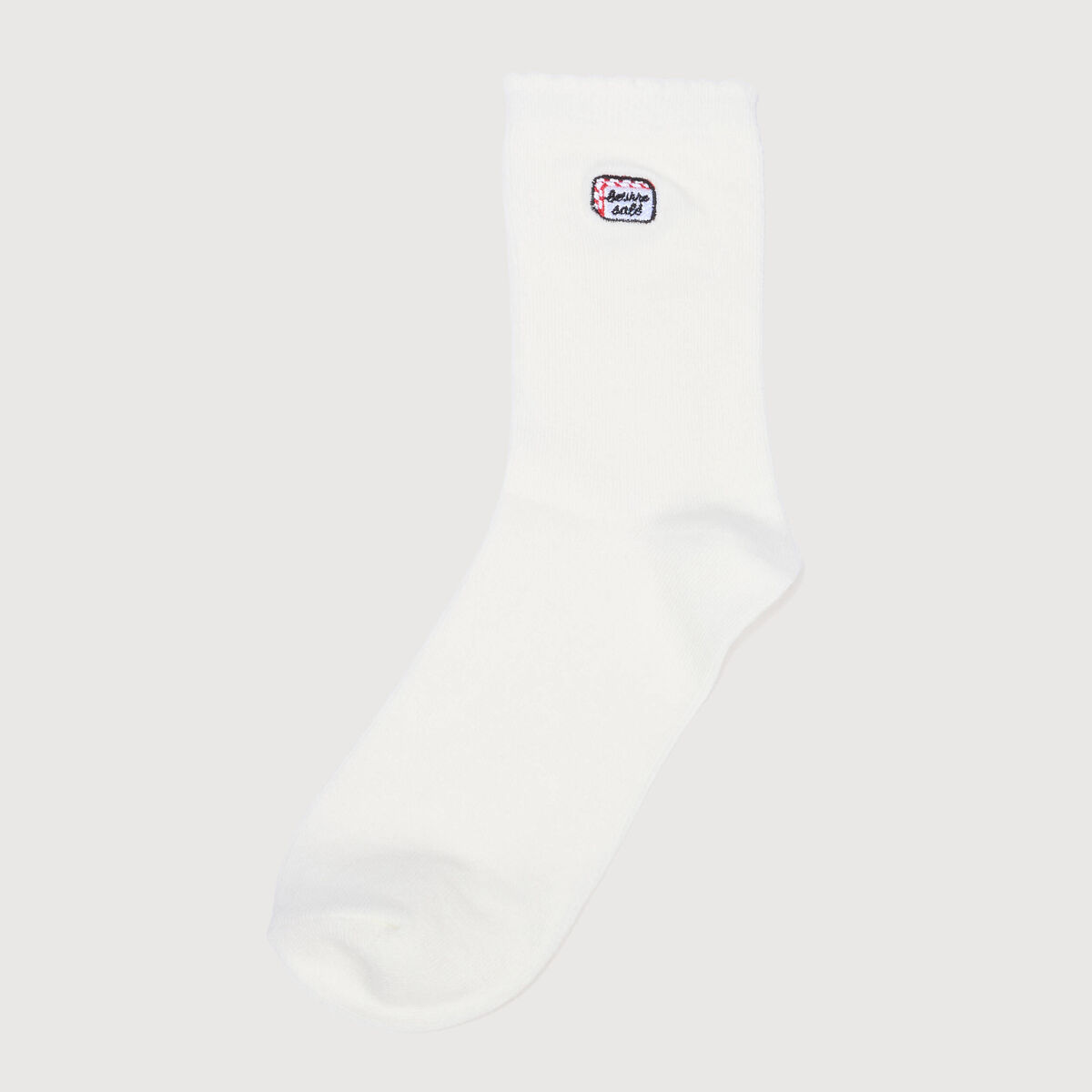 Chaussettes ecru femme