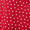 Jupe fluide rouge femme