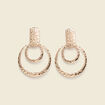 Boucles d'oreilles couleur or femme