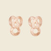 Boucles d'oreilles pendantes couleur or femme